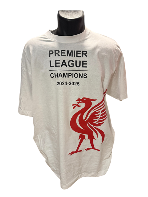 Mesterskabs T-Shirt i Sort Tryk med Bird