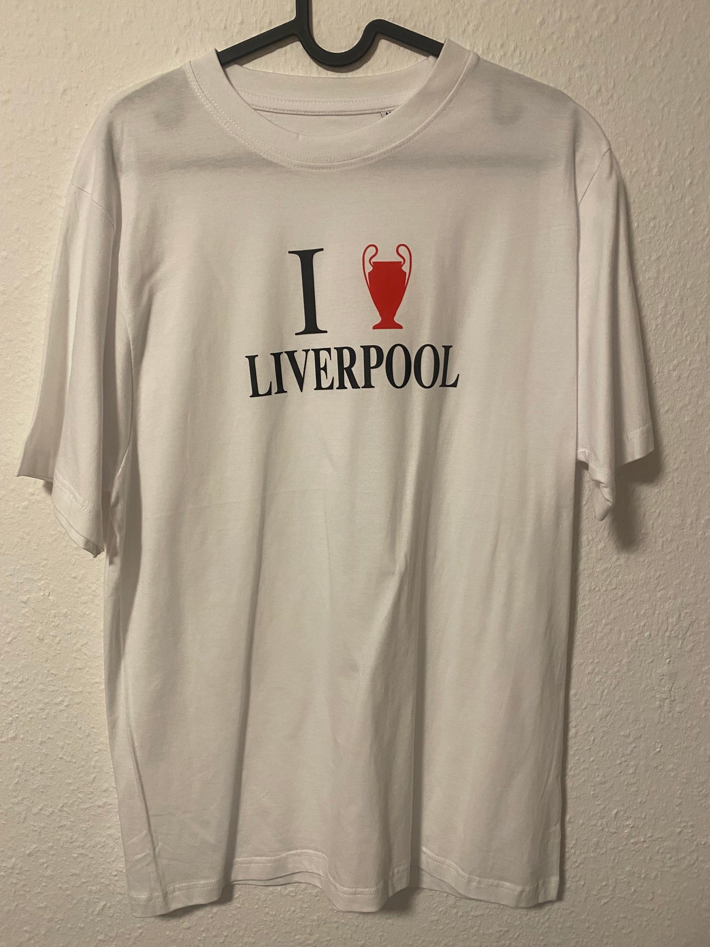 Kortærmet T-Shirt - I LOVE LIVERPOOL
