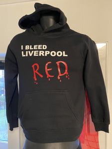 Hoodie - I BLEED LIVERPOOL RED