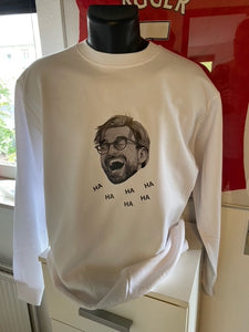Kortærmet T-Shirt Ha Ha Ha