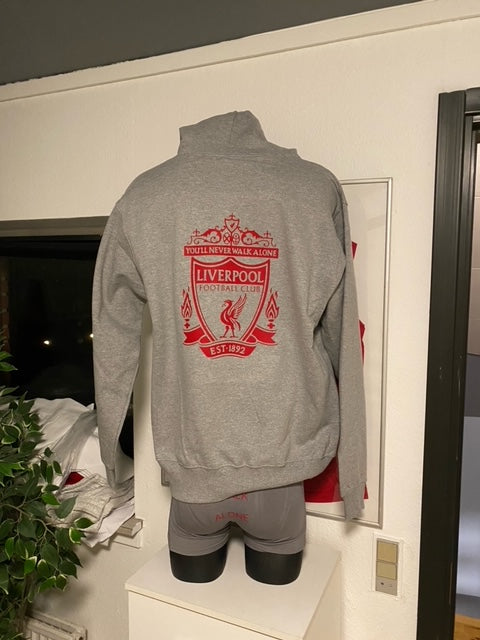 Hoodie med Liverpool`s Logo